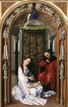 羅吉爾 凡 德 韋登 Miraflores Altarpiece-left panel 羅吉爾 凡 德 韋登 Miraflores Altarpiece-left panel